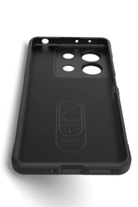 Xiaomi Poco X6 Kılıf Optimum Silikon - Kırmızı