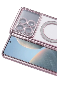 Xiaomi Poco X6 Pro Joke Simli Magneticsafe Kılıf - Pembe