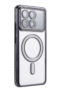 Xiaomi Poco X6 Pro Joke Simli Magneticsafe Kılıf - Siyah