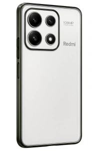 Xiaomi Poco X6 Pro Kılıf Lensli Silikon - Yeşil