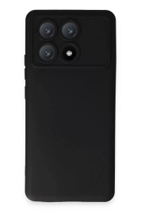 Xiaomi Poco X6 Pro Kılıf Nano içi Kadife Silikon - Siyah