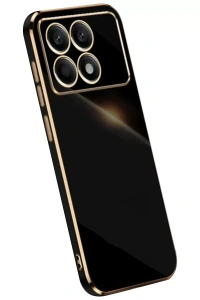 Xiaomi Poco X6 Pro Kılıf Volet Silikon - Siyah