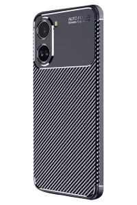 Xiaomi Poco X7 Pro Kılıf Auto Focus Karbon Kapak - Lacivert