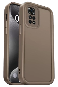 Xiaomi Redmi 10 2022 Kılıf Viera Silikon - Kahverengi