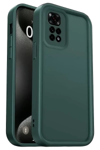 Xiaomi Redmi 10 2022 Kılıf Viera Silikon - Koyu Yeşil