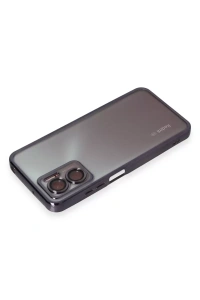 Xiaomi Redmi 10 5G Kılıf Lensli Silikon - Mor