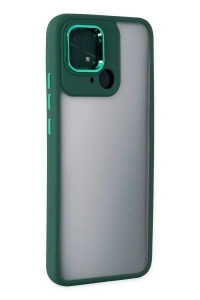 Xiaomi Redmi 10C Kılıf Dora Kapak - Haki Yeşil