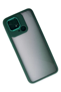 Xiaomi Redmi 10C Kılıf Dora Kapak - Haki Yeşil