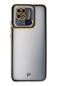 Xiaomi Redmi 10C Kılıf Liva Lens Silikon - Siyah