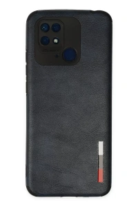 Xiaomi Redmi 10C Kılıf Loop Deri Silikon - Lacivert