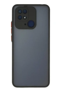 Xiaomi Redmi 10C Kılıf Montreal Silikon Kapak - Siyah