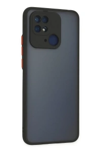 Xiaomi Redmi 10C Kılıf Montreal Silikon Kapak - Siyah