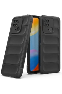 Xiaomi Redmi 10C Kılıf Optimum Silikon - Siyah