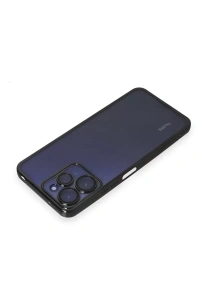 Xiaomi Redmi 12 Kılıf Lensli Silikon - Siyah