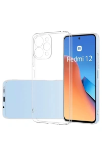 Xiaomi Redmi 12 Kılıf Lüx Şeffaf Silikon