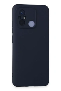 Xiaomi Redmi 12C Kılıf Nano içi Kadife Silikon - Lacivert