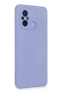 Xiaomi Redmi 12C Kılıf Nano içi Kadife Silikon - Lila