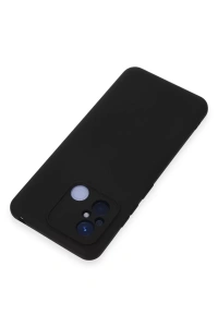 Xiaomi Redmi 12C Kılıf Nano içi Kadife Silikon - Siyah