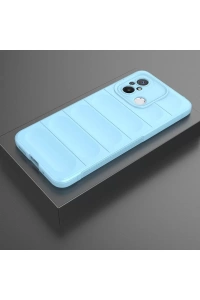 Xiaomi Redmi 12C Kılıf Optimum Silikon - Sky Blue