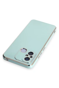 Xiaomi Redmi 12C Kılıf Volet Silikon - Açık Yeşil