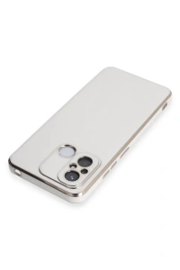 Xiaomi Redmi 12C Kılıf Volet Silikon - Beyaz