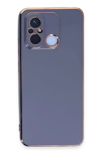 Xiaomi Redmi 12C Kılıf Volet Silikon - Mavi