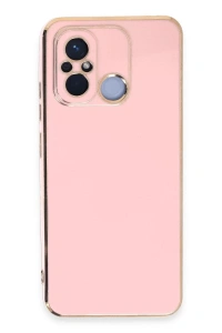 Xiaomi Redmi 12C Kılıf Volet Silikon - Pembe