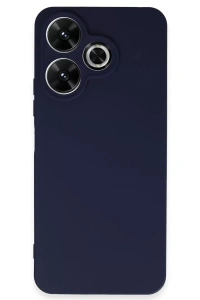Xiaomi Redmi 13 4G Kılıf First Silikon - Lacivert