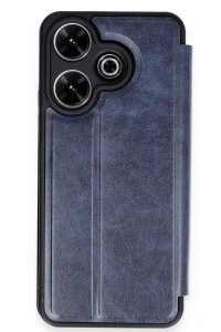 Xiaomi Redmi 13 4G Kılıf Flip Cover - Lacivert