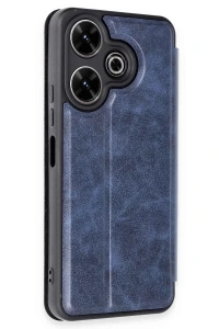 Xiaomi Redmi 13 4G Kılıf Flip Cover - Lacivert