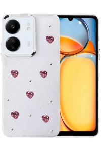 Xiaomi Redmi 13C Fiyonk Desenli Kapak - Desen 3