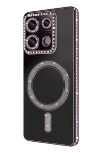 Xiaomi Redmi 13C Joke Simli Magneticsafe Kılıf - Pembe