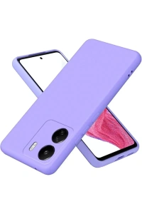 Xiaomi Redmi 13C Kılıf First Silikon - Lila