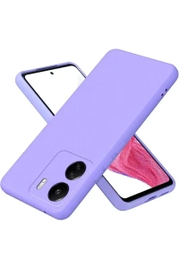 Xiaomi Redmi 13C Kılıf First Silikon - Lila