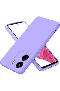 Xiaomi Redmi 13C Kılıf First Silikon - Lila