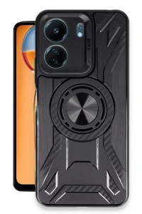 Xiaomi Redmi 13C Kılıf Lincoln Silikon - Siyah