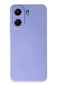 Xiaomi Redmi 13C Kılıf Nano içi Kadife Silikon - Lila