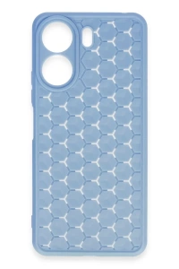 Xiaomi Redmi 13C Kılıf Petek Silikon Kapak - Mavi