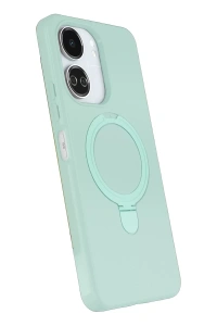 Xiaomi Redmi 13C Regal Magsafe Standlı Kapak - Su Yeşili