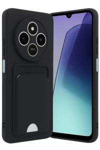 Xiaomi Redmi 14C Kelvin Kartvizitli Silikon - Siyah