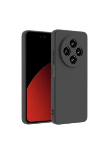 Xiaomi Redmi 14C Kılıf First Silikon - Siyah
