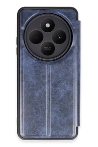 Xiaomi Redmi 14C Kılıf Flip Cover - Lacivert