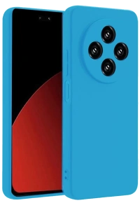 Xiaomi Redmi 14C Kılıf Nano içi Kadife Silikon - Mavi