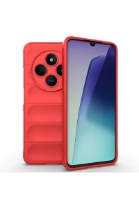 Xiaomi Redmi 14C Kılıf Optimum Silikon - Kırmızı