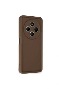 Xiaomi Redmi 14C Kılıf Viera Silikon - Kahverengi