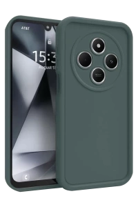 Xiaomi Redmi 14C Kılıf Viera Silikon - Koyu Yeşil