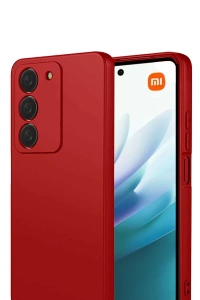 Xiaomi Redmi 15 4G First Silikon - Kırmızı
