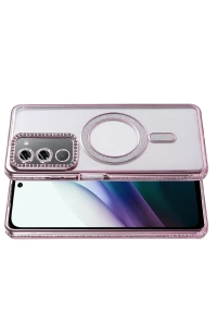 Xiaomi Redmi 15 4G Joke Simli Magneticsafe Kılıf - Pembe
