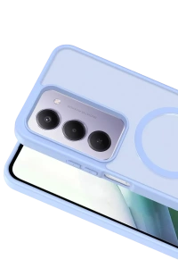 Xiaomi Redmi 15 4G Jota Magsafe Kapak - Açık Mavi