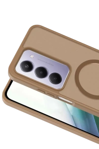 Xiaomi Redmi 15 4G Jota Magsafe Kapak - Çöl Titanyum